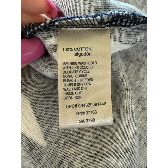 Cotton Tunic XXL Geometric Black White by Rafaella Cruisewear Vacation‎ Office - Picture 5 of 5